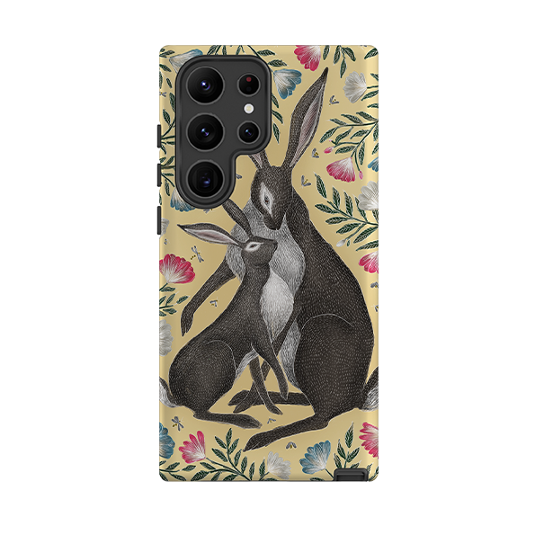 Samsung Tough Case - Mother and Baby Hare By Catherine Rowe