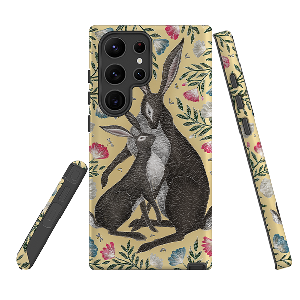 Samsung Tough Case - Mother and Baby Hare By Catherine Rowe