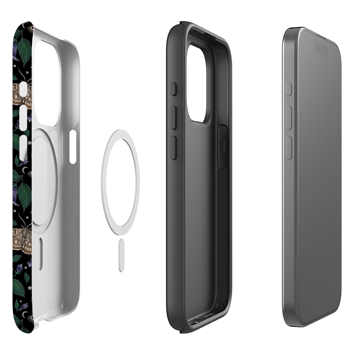 iPhone MagSafe Tough Case -  Moths By Catherine Rowe