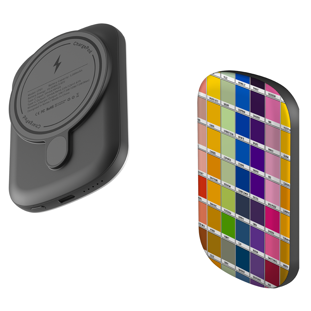 MagSafe Power Bank - Multi Chromology By Kitty Joseph