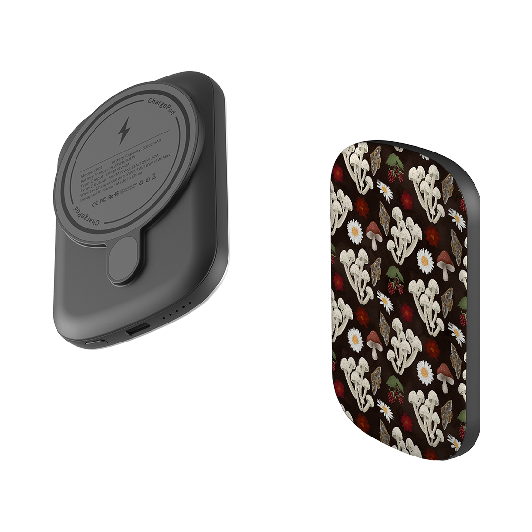 MagSafe Power Bank - Mushroom Floral II