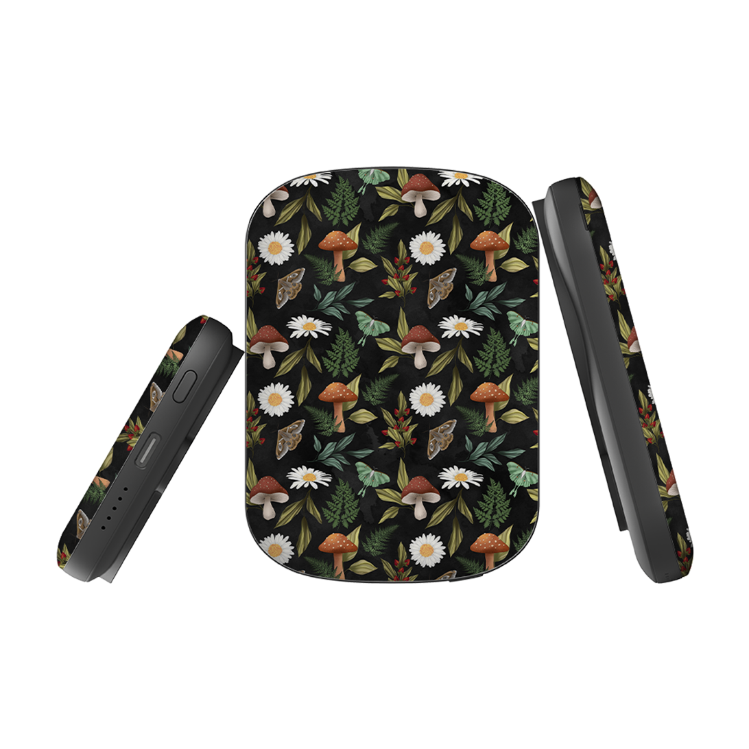 MagSafe Power Bank - Mushroom Floral IV
