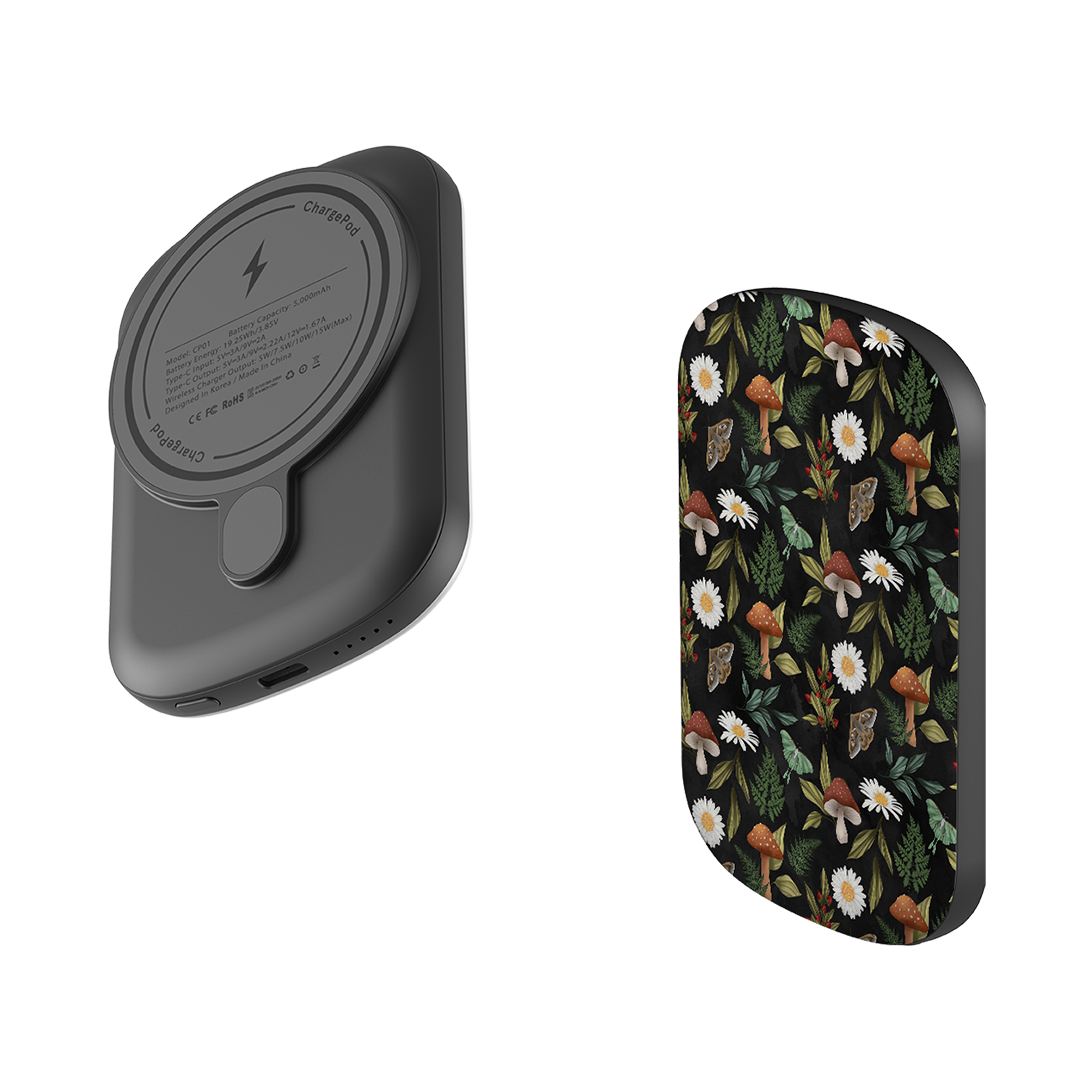 MagSafe Power Bank - Mushroom Floral IV