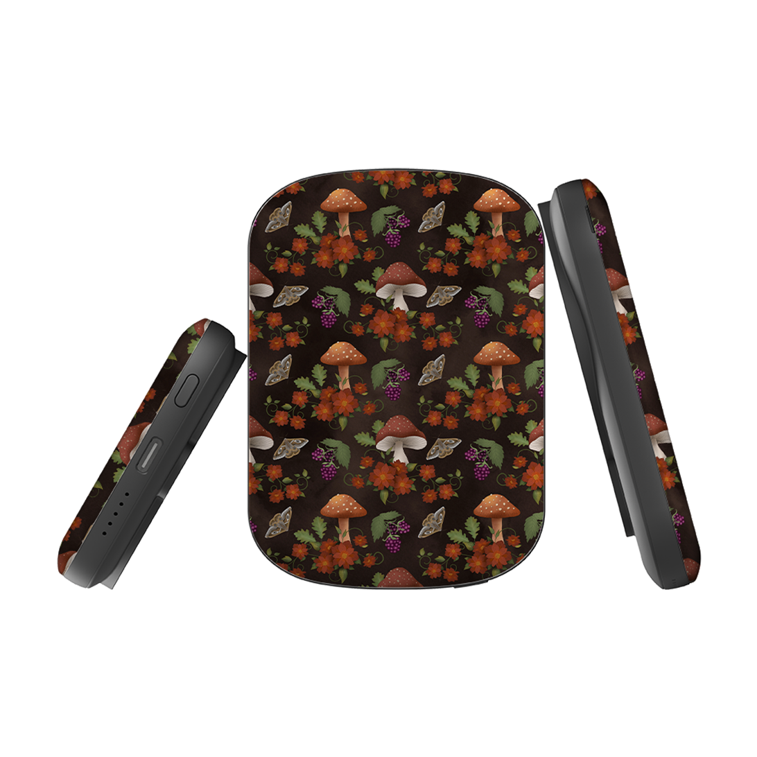 MagSafe Power Bank - Mushroom Floral