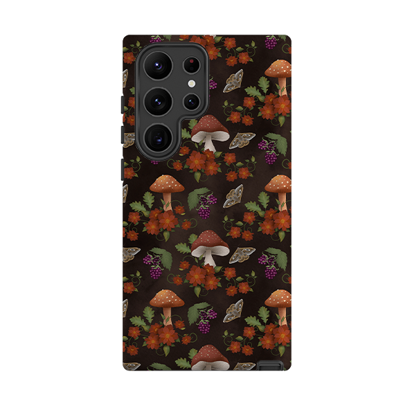 Samsung Tough Case -Mushroom Floral