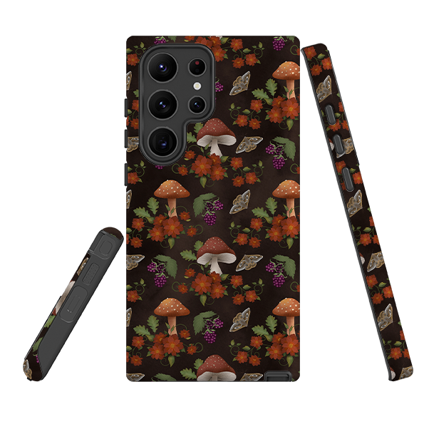 Samsung Tough Case -Mushroom Floral
