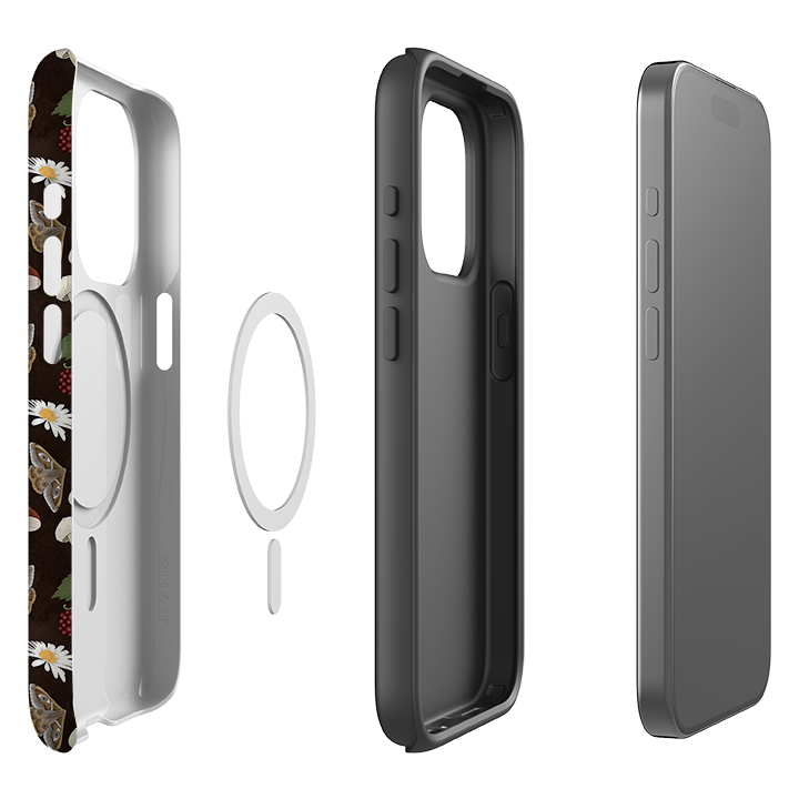 iPhone MagSafe Tough Case -  Mushroom Floral II