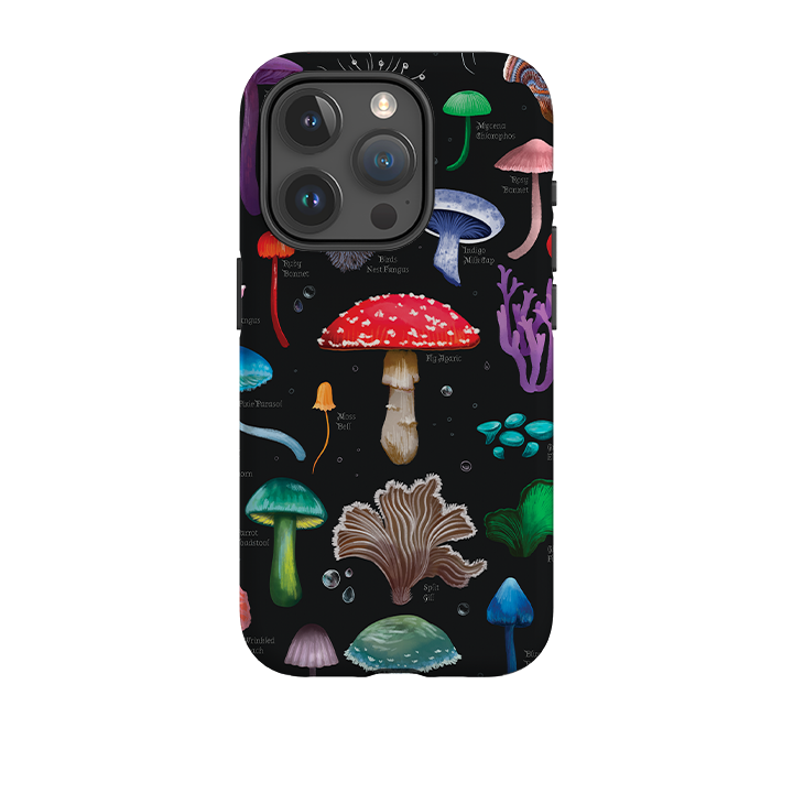 iPhone Tough Case - Mushrooms By Anna Stead