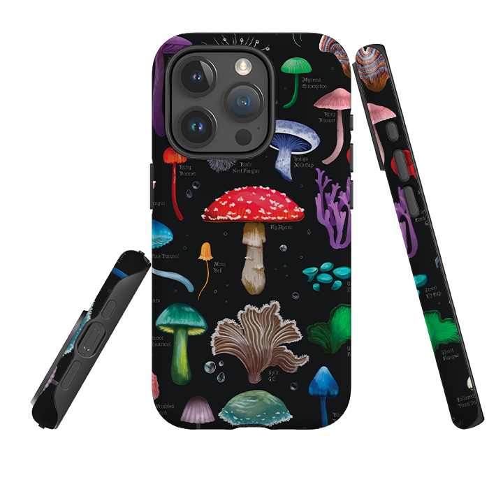 iPhone Tough Case - Mushrooms By Anna Stead