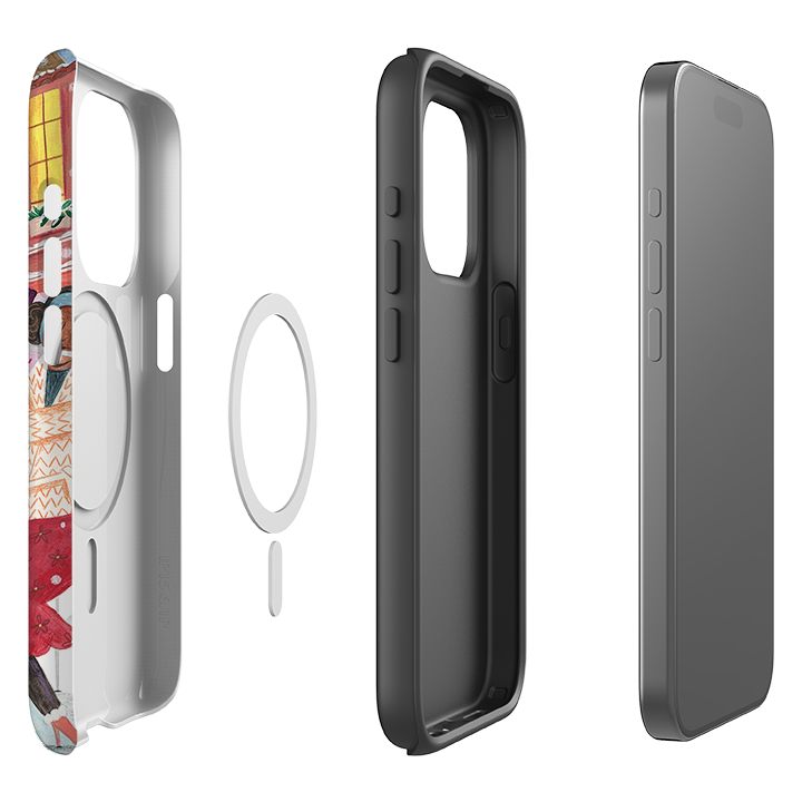iPhone MagSafe Tough Case -  Musical Winter By Caroline Bonne Muller