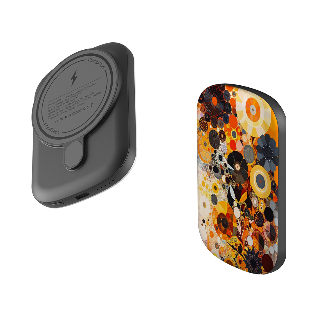 MagSafe Power Bank - Magnum Floral