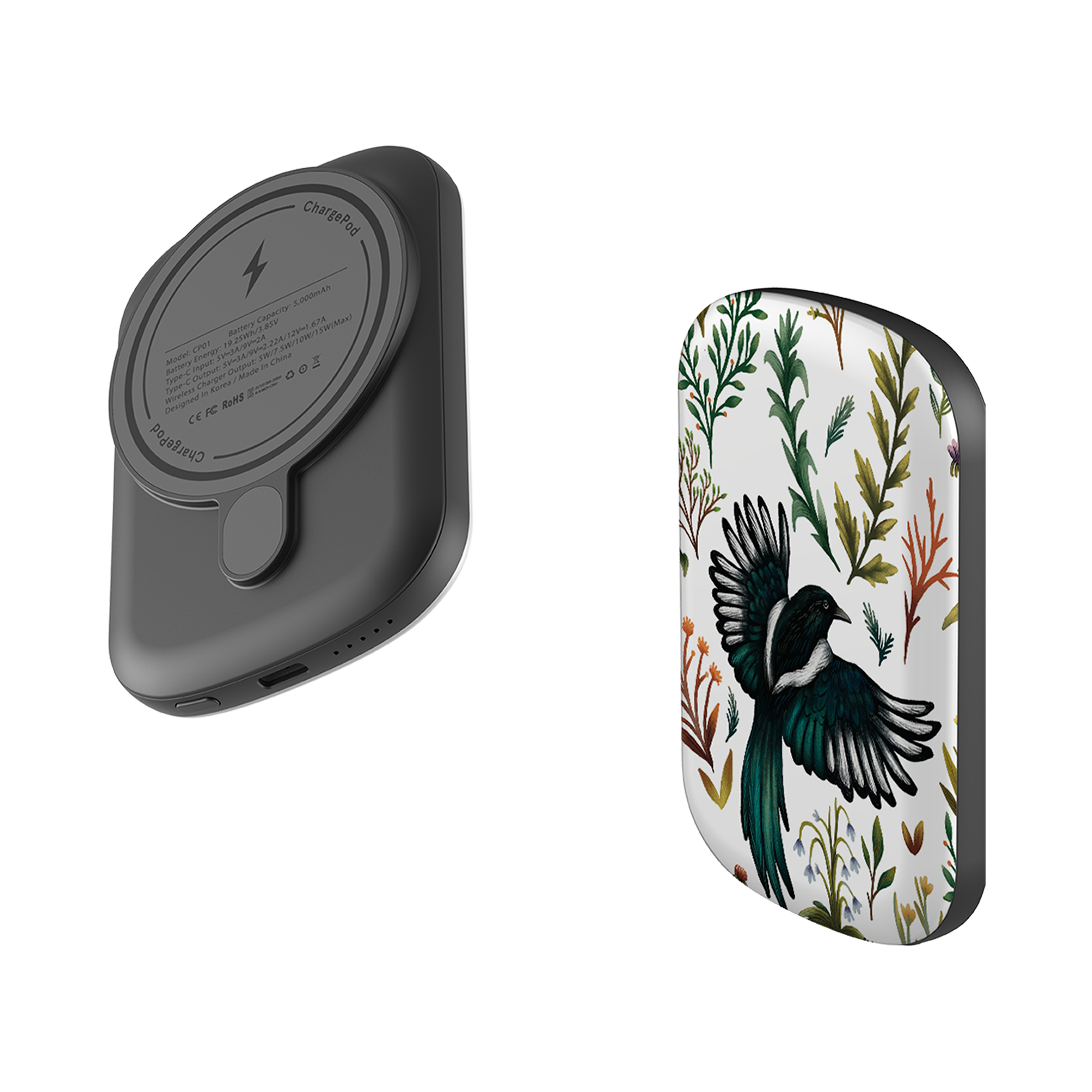 MagSafe Power Bank - Magpie By Anna Stead