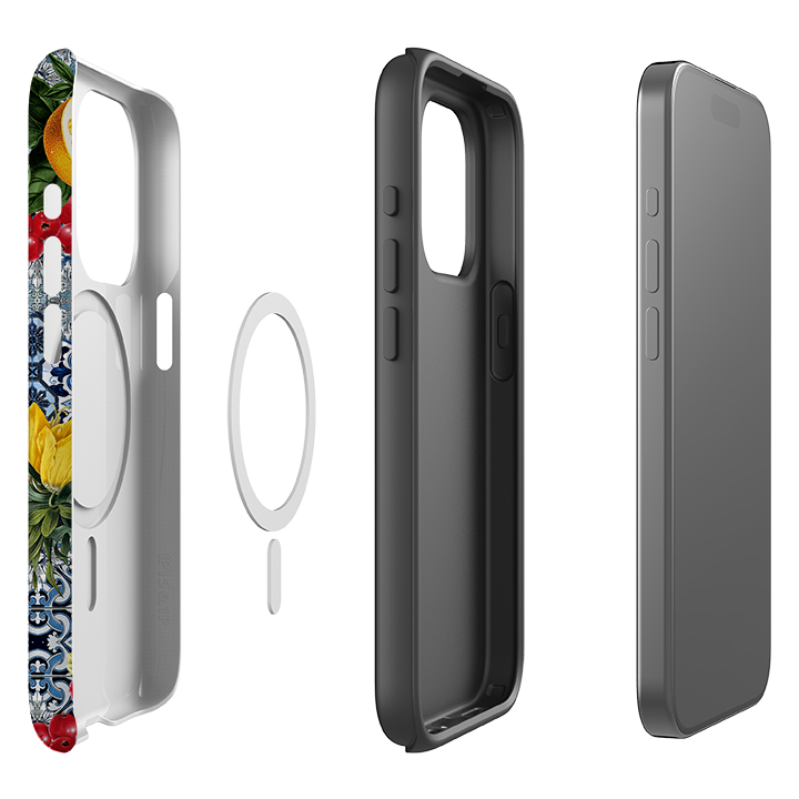 iPhone MagSafe Tough Case - Manarola Pattern