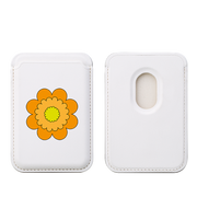 Mandala II MagSafe Wallet- White