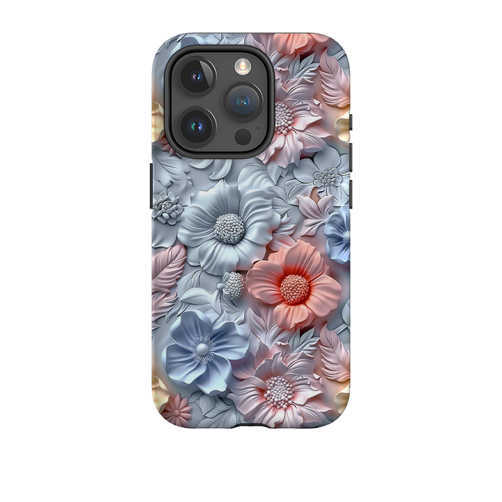 iPhone Tough Case -Marigold Floral