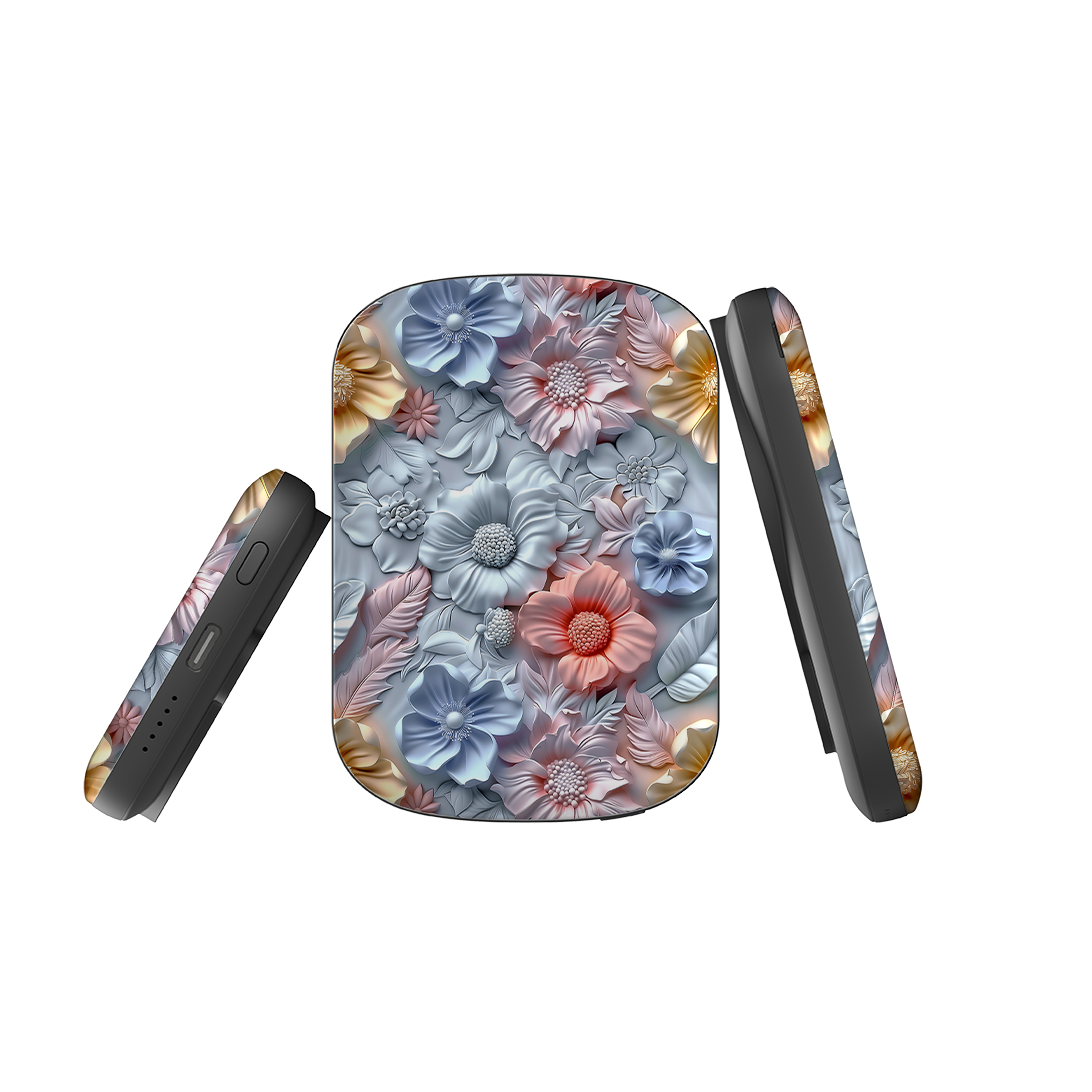 MagSafe Power Bank - Marigold Floral