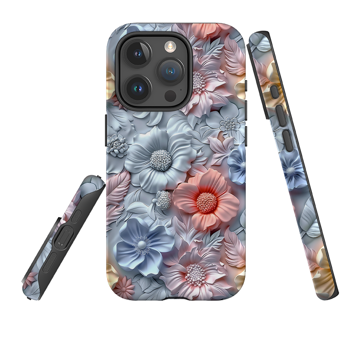 iPhone Tough Case -Marigold Floral