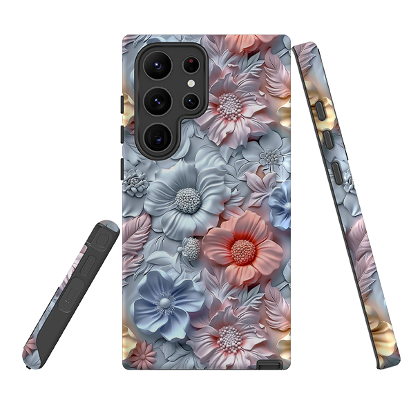 Samsung Tough Case - Marigold Floral