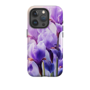 iPhone Tough Case -Mauve Floral II