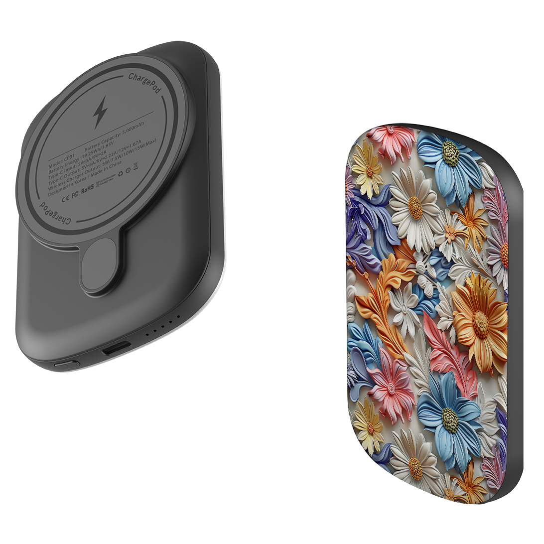 MagSafe Power Bank - Meadow Floral