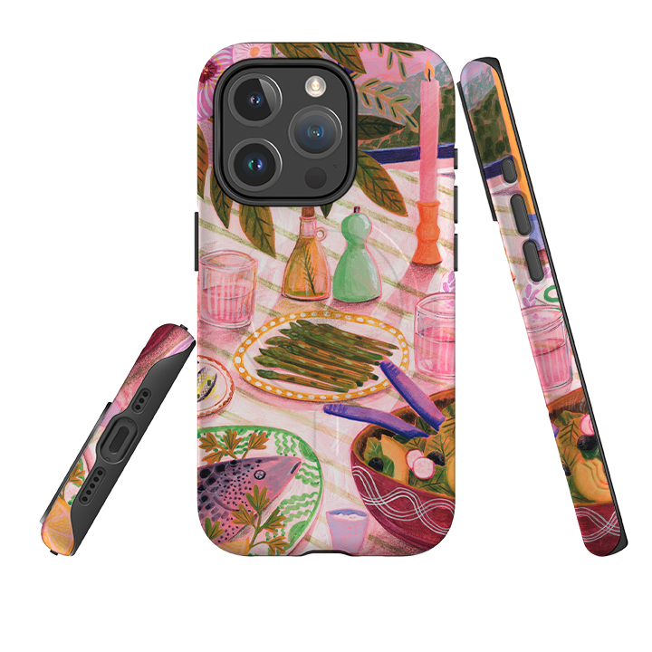iPhone MagSafe Tough Case - Mediterranean Feast By Lee Foster Wilson