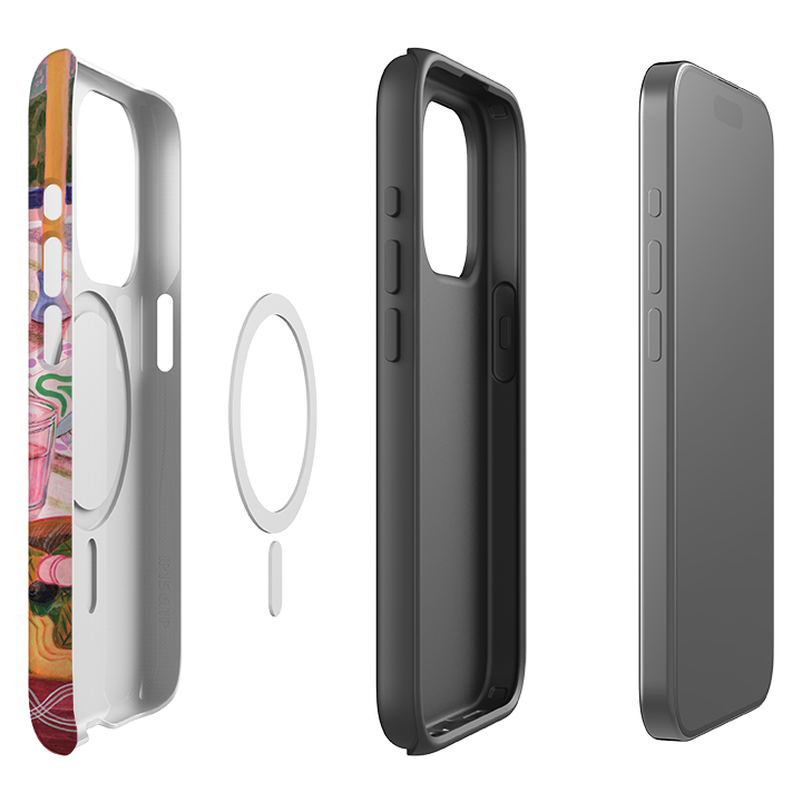iPhone MagSafe Tough Case - Mediterranean Feast By Lee Foster Wilson