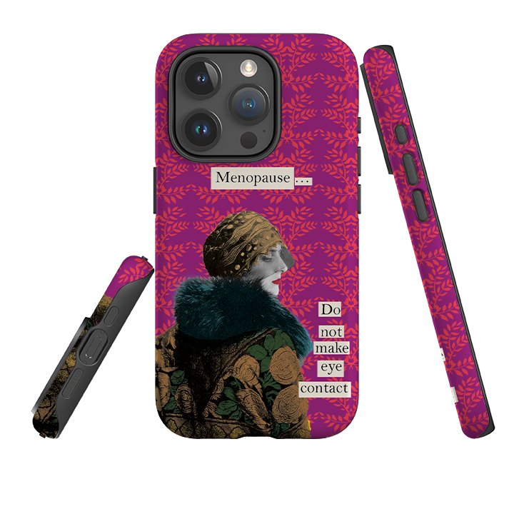 iPhone Tough Case - Menopause By Clare Jordan