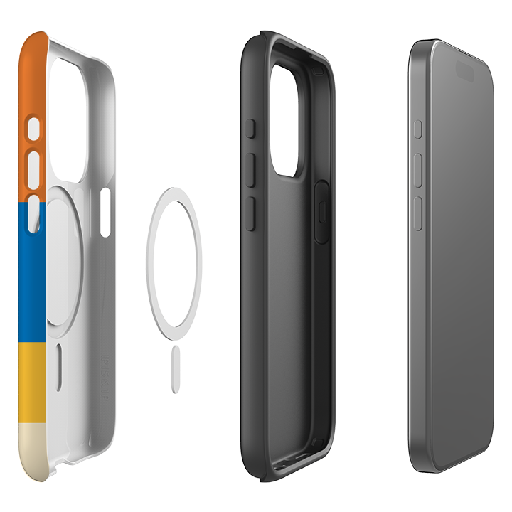 iPhone MagSafe Tough Case -  Miami Chroma