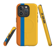 iPhone MagSafe Tough Case - Miami Chroma Stripe