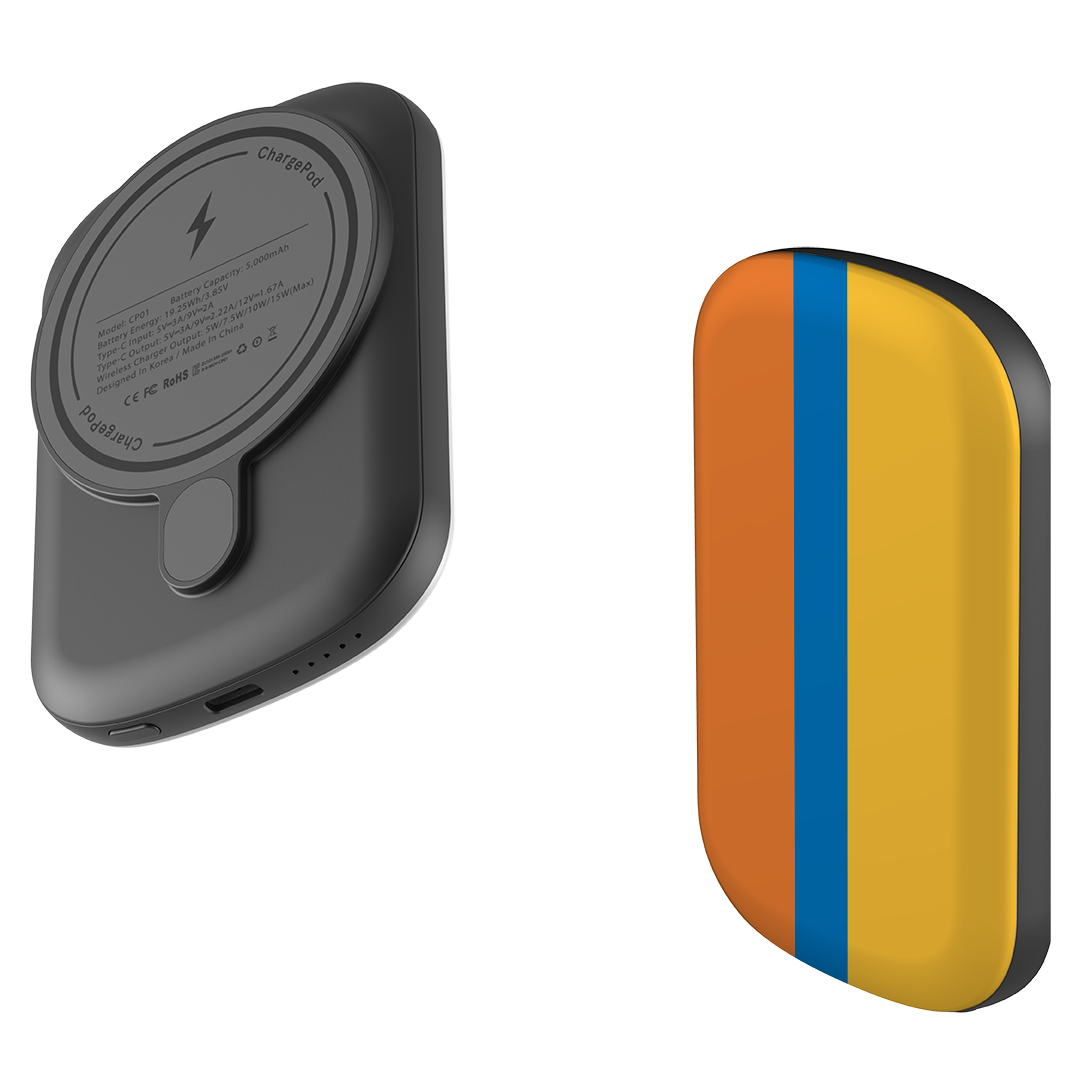 MagSafe Power Bank - Miami Chroma Stripe