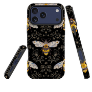 iPhone MagSafe Tough Case - Midnight Bumble Bee By Helen Ahpornsiri