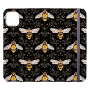 Midnight Bumble Bee Multi Wallet Case By Helen Ahpornsiri