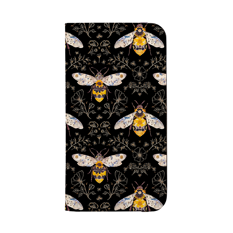 Midnight Bumble Bee Multi Wallet Case By Helen Ahpornsiri