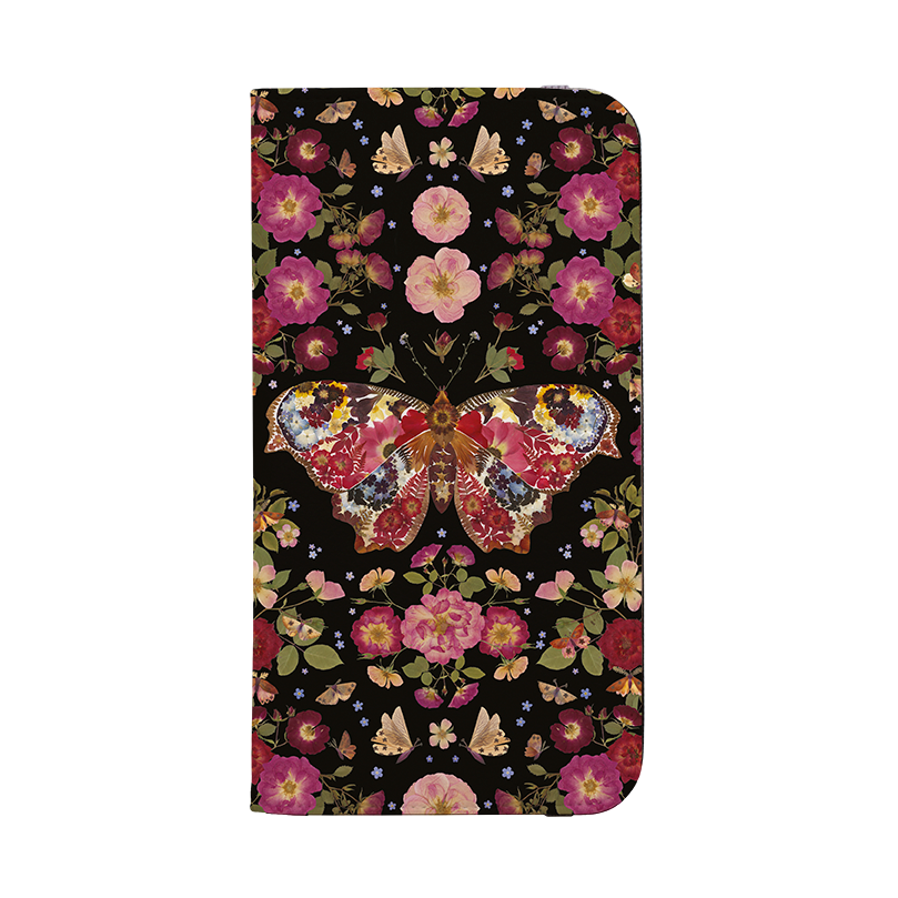 Midnight Butterfly Wallet Case By Helen Ahpornsiri