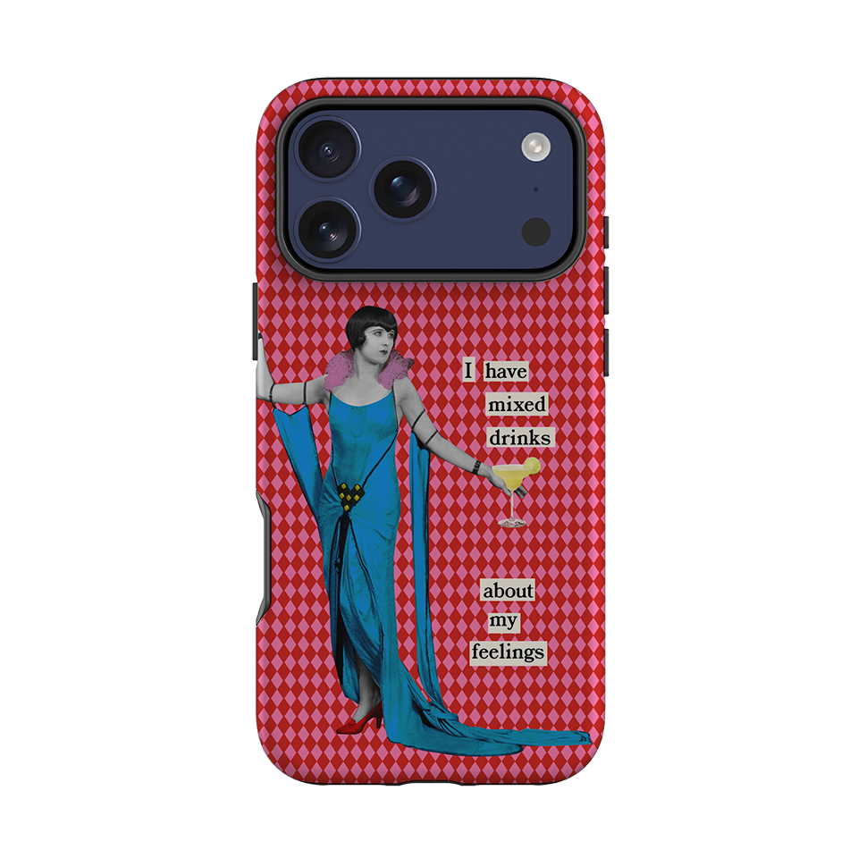 iPhone Tough Case - Mixed Drinks By Clare Jordan