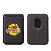 Mom Of Girls MagSafe Wallet- Black