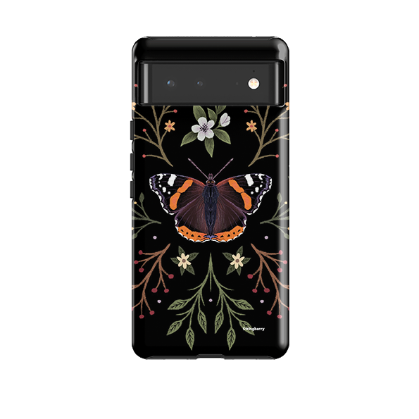 Google Tough Case -  Red Admiral Butterfly By Anna Stead