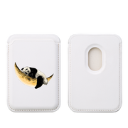 Moon Bear MagSafe Wallet- White