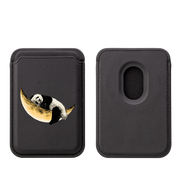 Moon Bear MagSafe Wallet- Black