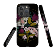 iPhone MagSafe Tough Case - Moon Moths By Bex Parkin