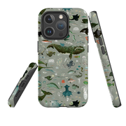 iPhone MagSafe Tough Case - Moon Shadow By Katherine Quinn