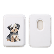 Morkie MagSafe Wallet- White