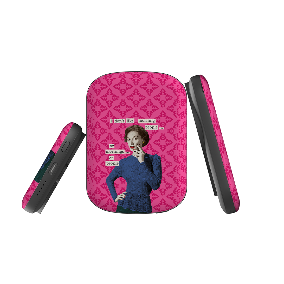 MagSafe Power Bank - Morning Person By Clare Jordan
