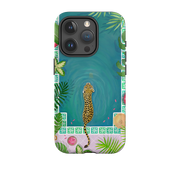 iPhone Case - Morocco Pool Leopard By Bex Parkin
