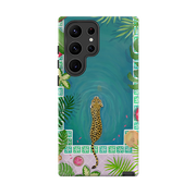 Samsung Tough Case - Morocco Pool Leopard By Bex Parkin