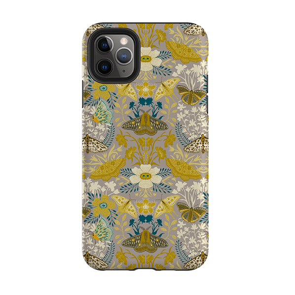 iPhone Tough Case - Moths By Nina Pace