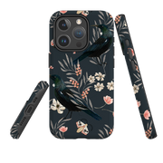 iPhone MagSafe Tough Case - Moths and Tuis By Katherine Quinn