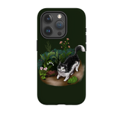 iPhone Tough Case - Munchkin Cat By Anna Stead