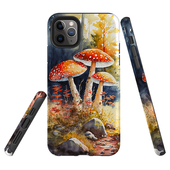 iPhone Tough Case - Mushroom Colour I