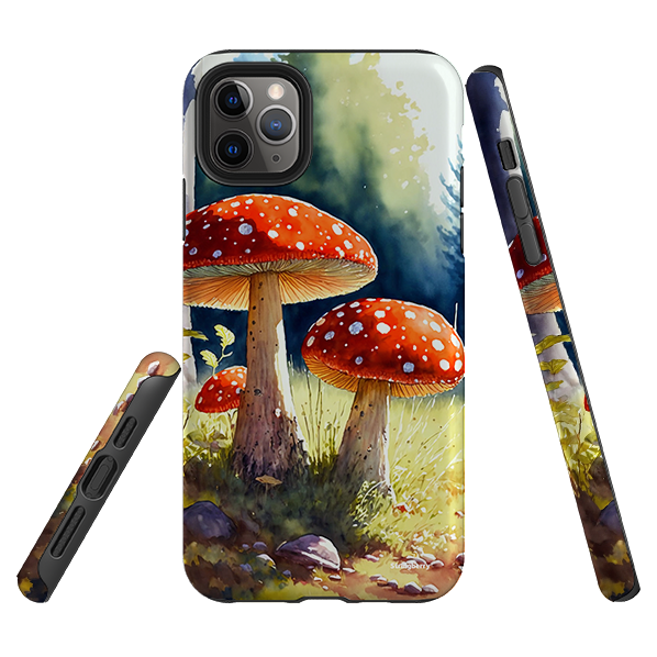 iPhone Tough Case - Mushroom Colour III